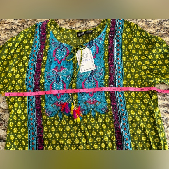 NWT | Kurta Style India Blouse Tops Bundle | L/XL - Picture 13 of 15
